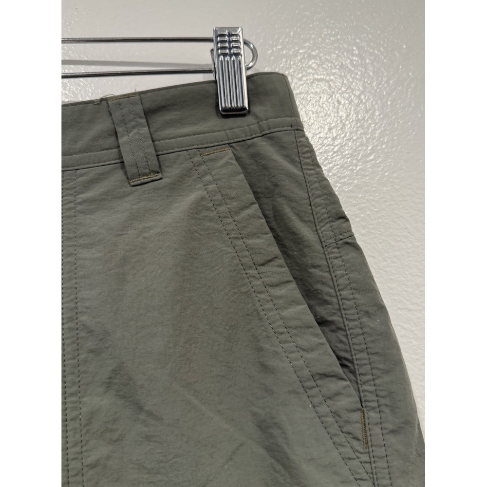 REI CO-OP Green Hiking Shorts Mens Size 30 Camping Outdoor Gorpcore Pockets Camp - Picture 3 of 9